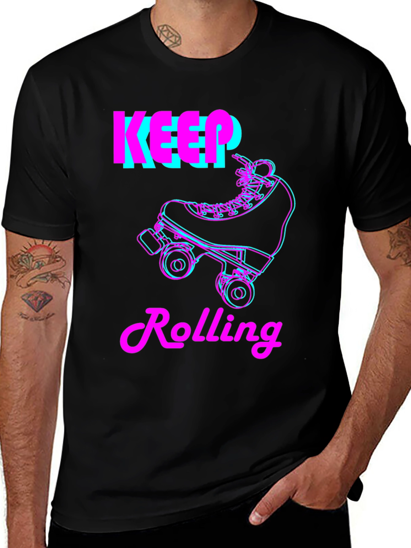 Keep Rolling Graphic Tee