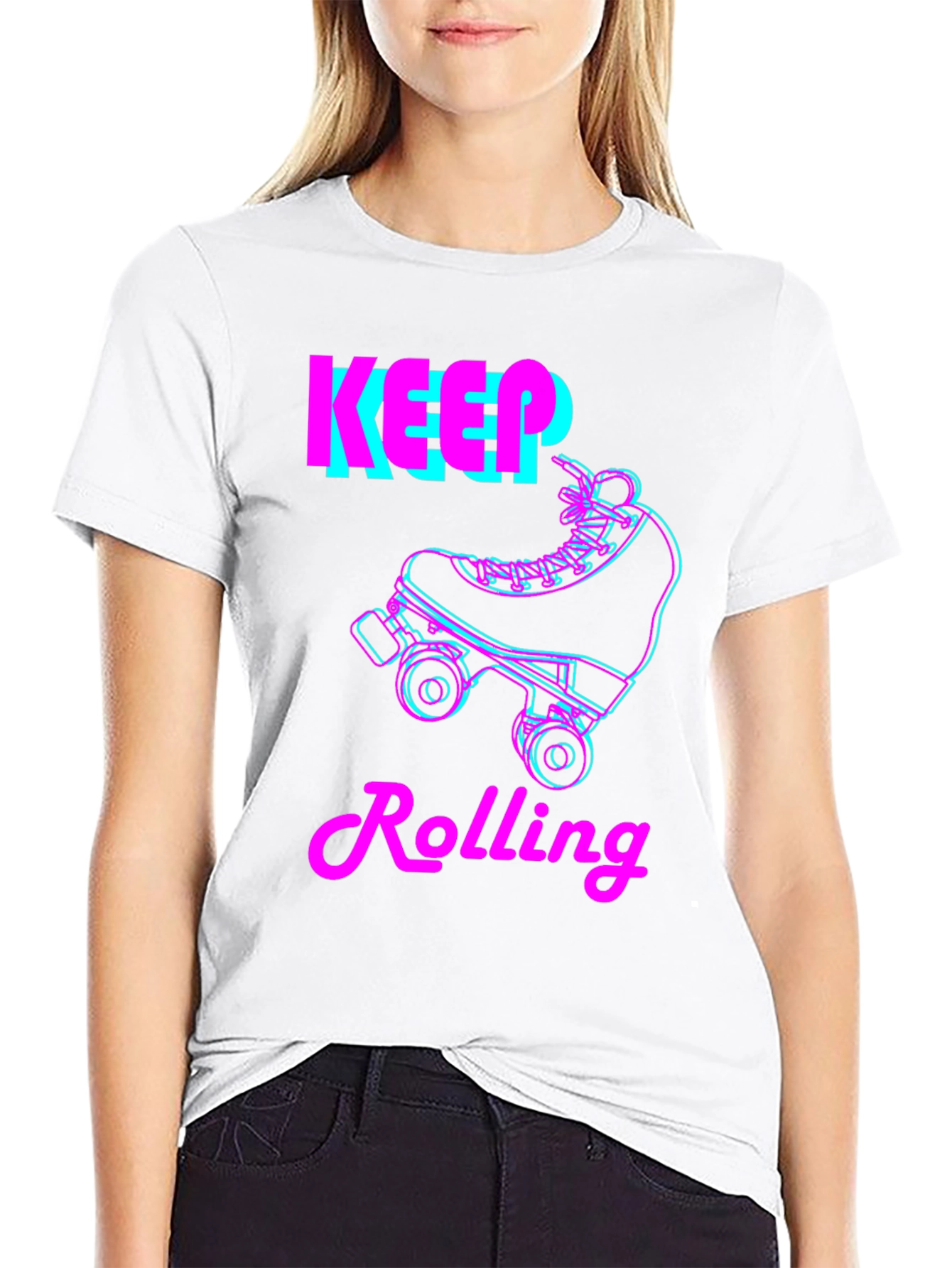 Keep Rolling Graphic Tee