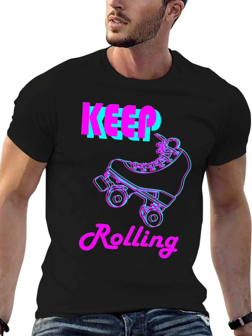 Keep Rolling Graphic Tee