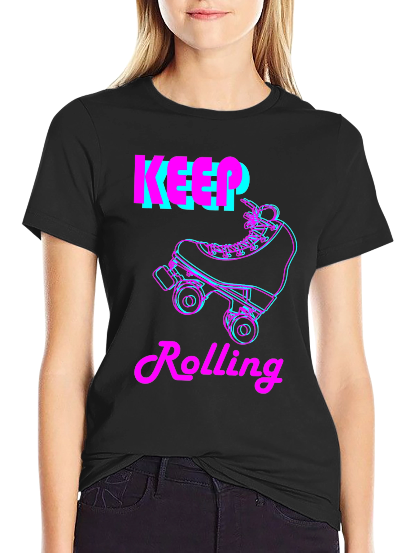 Keep Rolling Graphic Tee