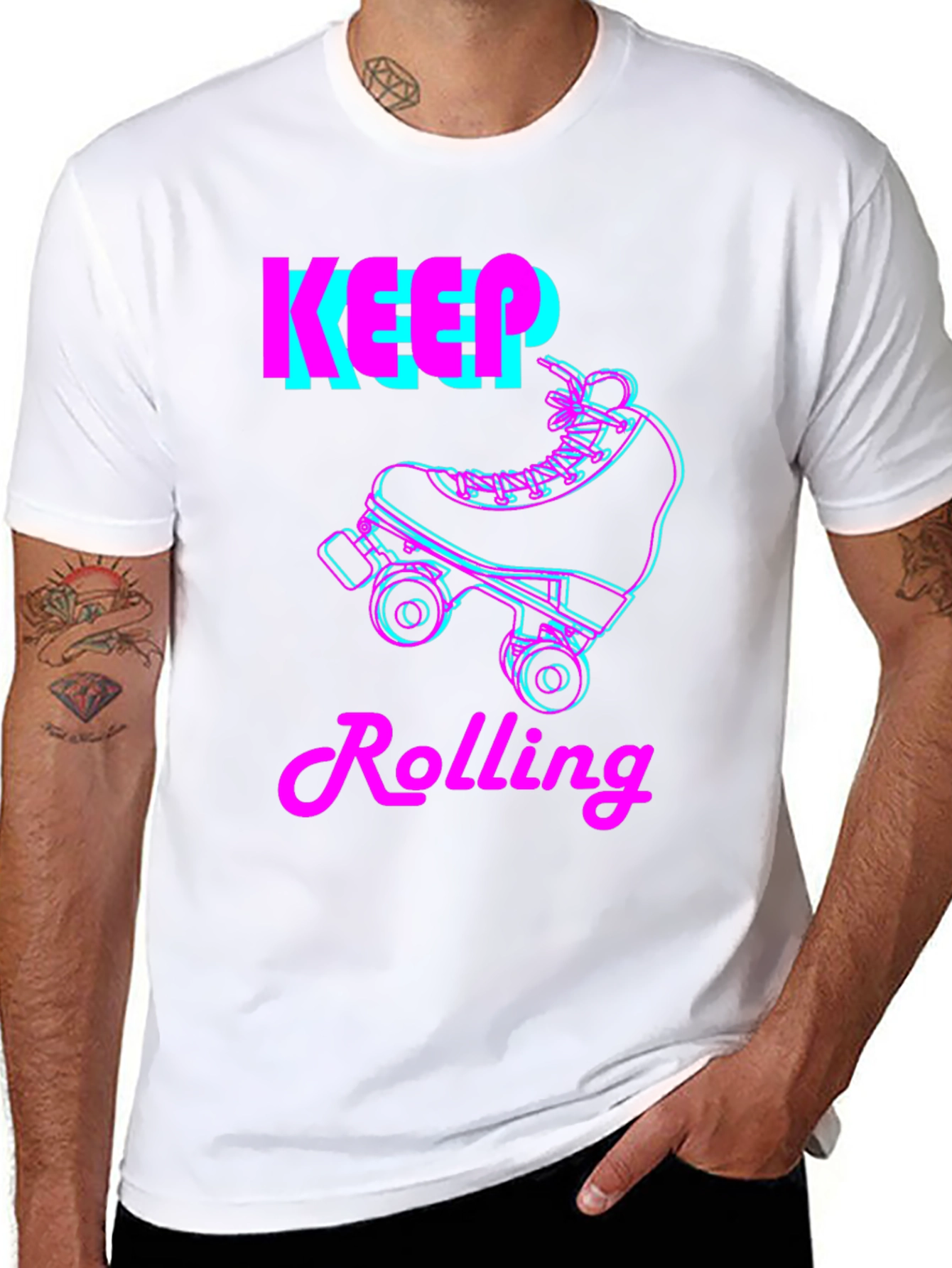 Keep Rolling Graphic Tee