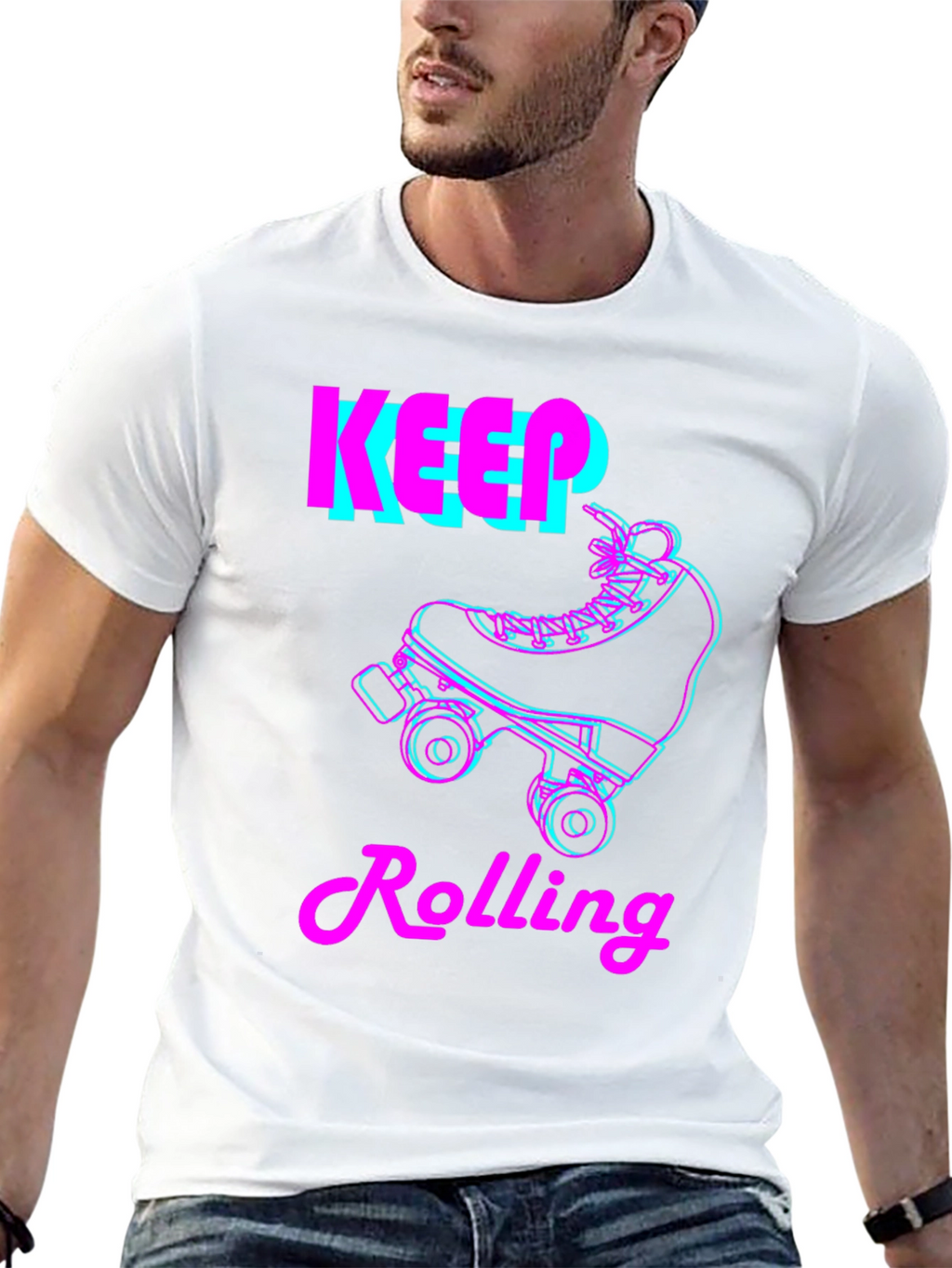 Keep Rolling Graphic Tee