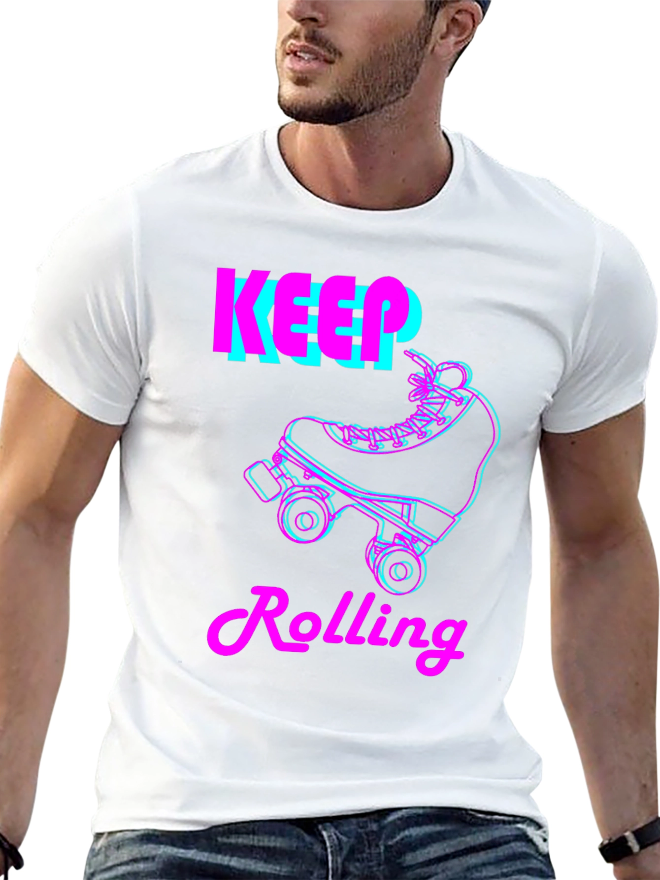 Keep Rolling Graphic Tee