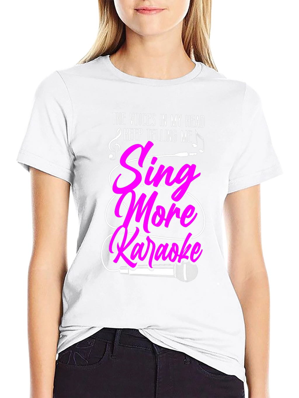 Sing More Karaoke Graphic T-Shirt
