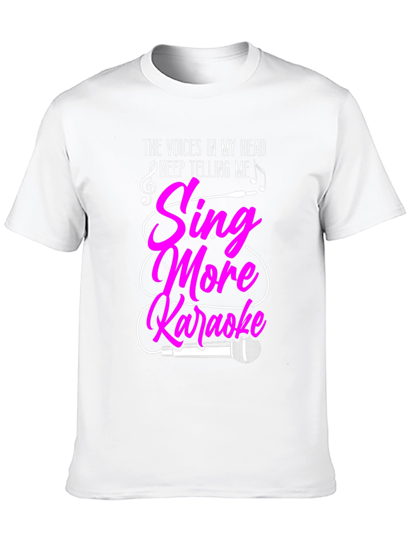 Sing More Karaoke Graphic T-Shirt
