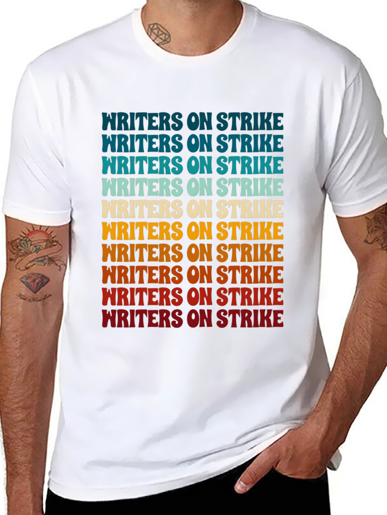 Writers On Strike Graphic Tee