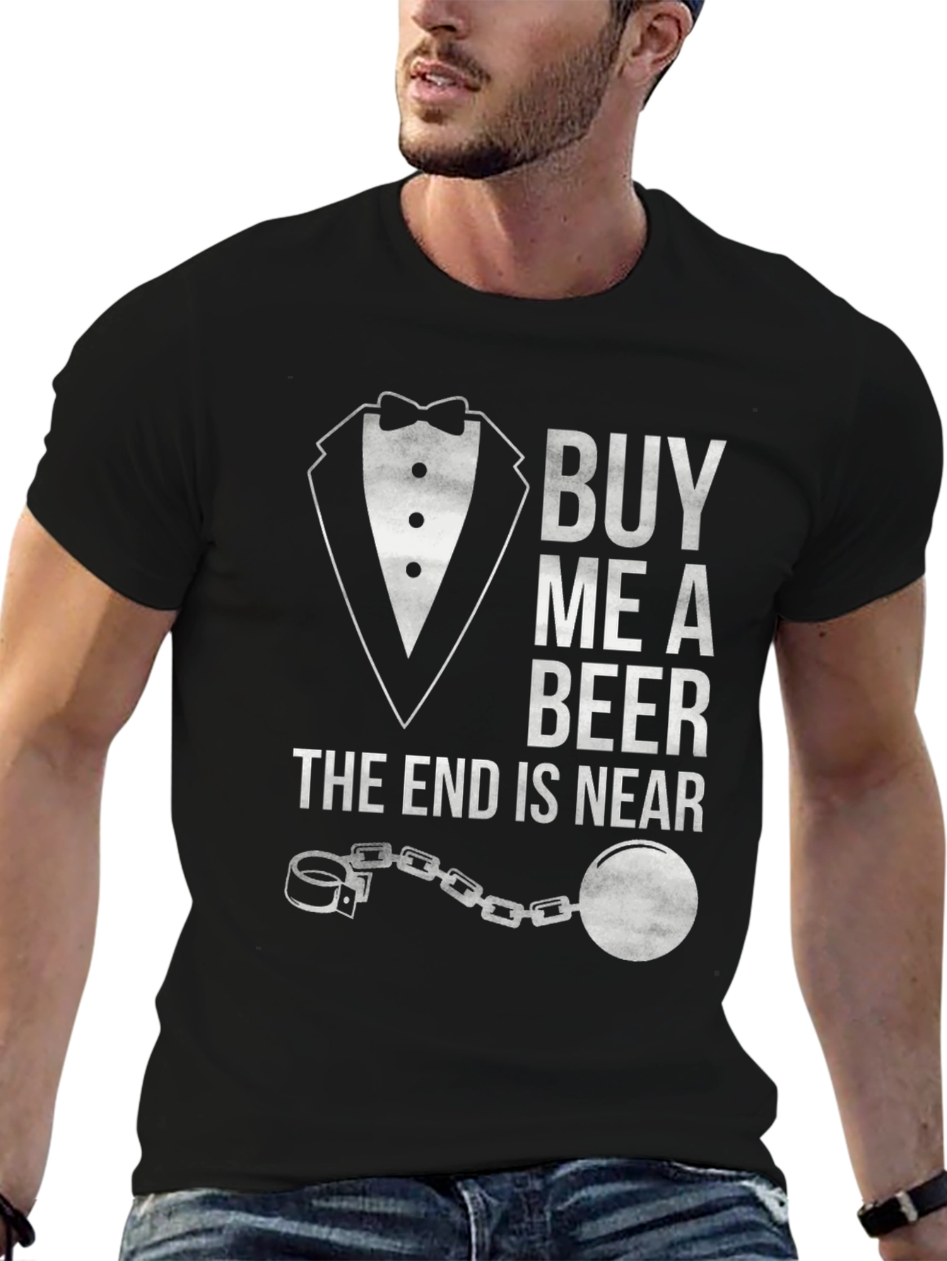 Buy Me a Beer Funny Bachelor T-Shirt