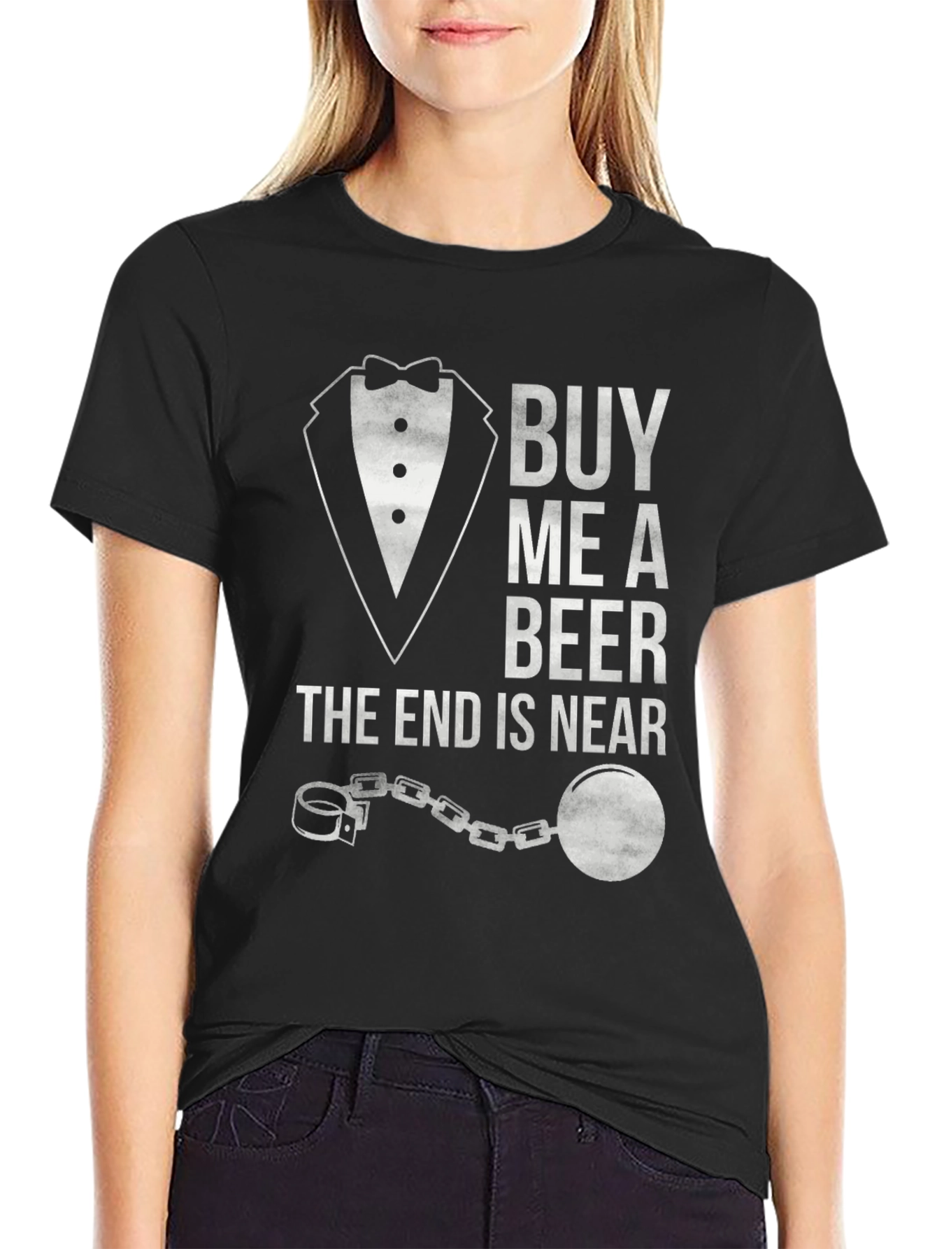 Buy Me a Beer Funny Bachelor T-Shirt