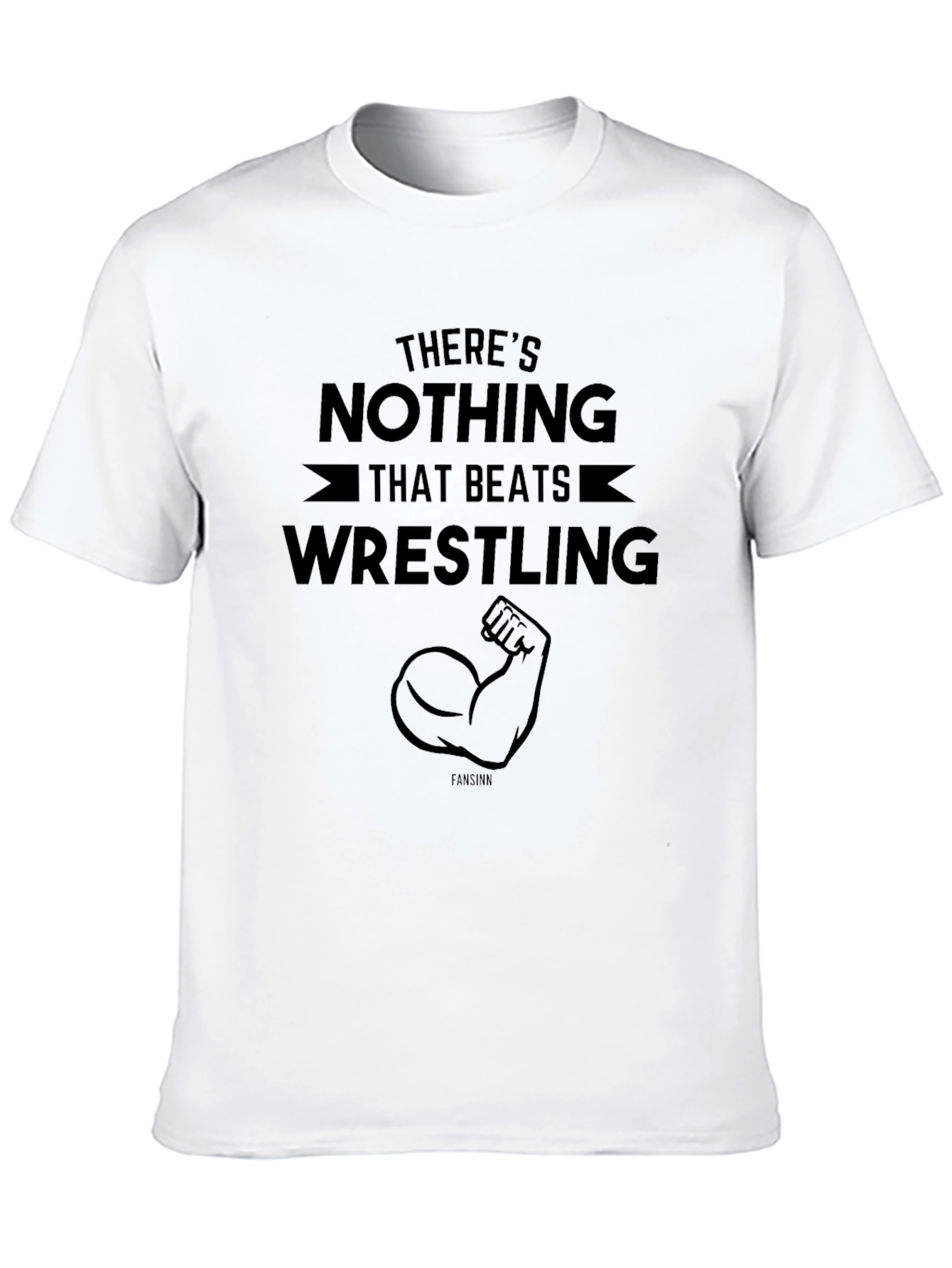 Wrestling T-Shirt - Nothing Beats Wrestling Graphic Tee
