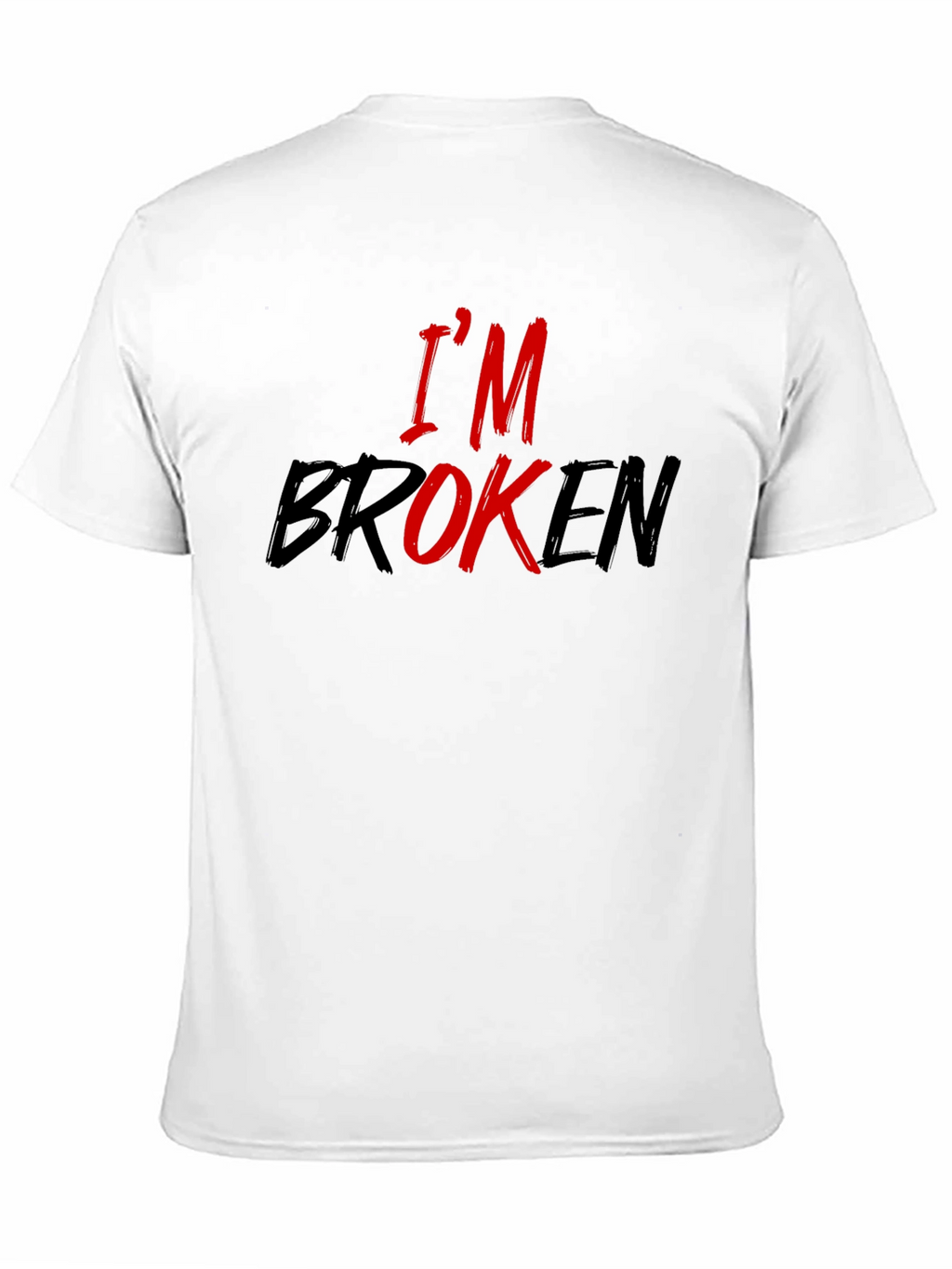 Im Broken Graphic Tee - Menswear