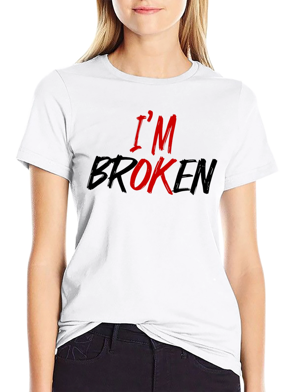 Im Broken Graphic Tee - Menswear