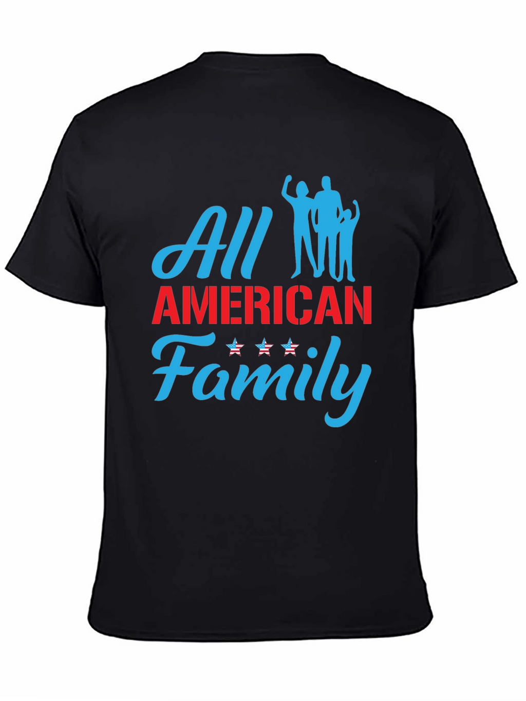 All American Family Graphic Tee - Patriotic Pride
