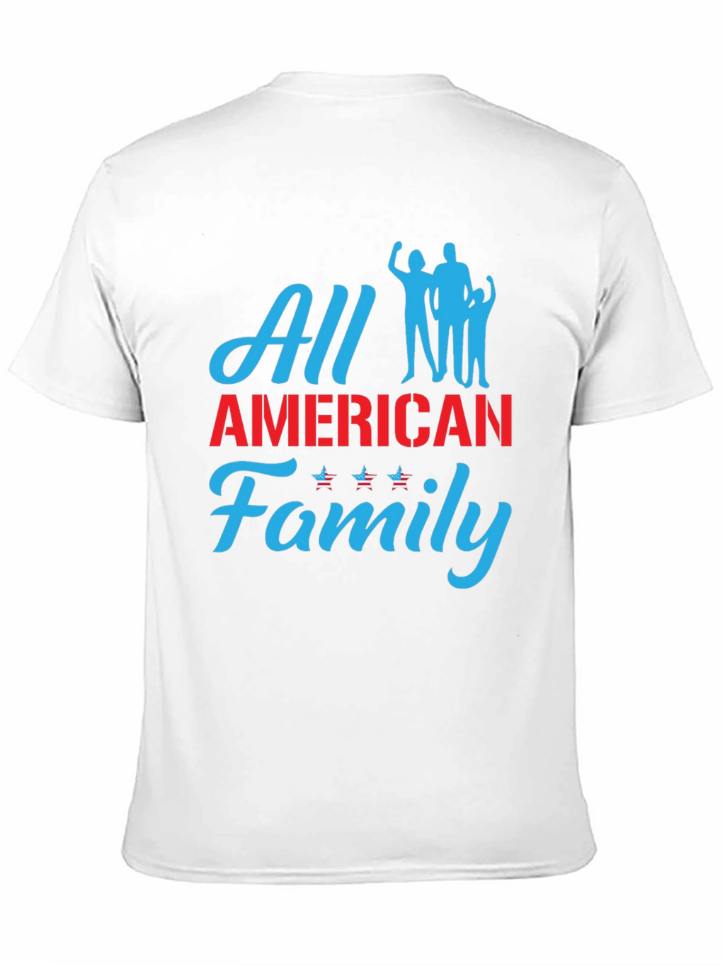 All American Family Graphic Tee - Patriotic Pride