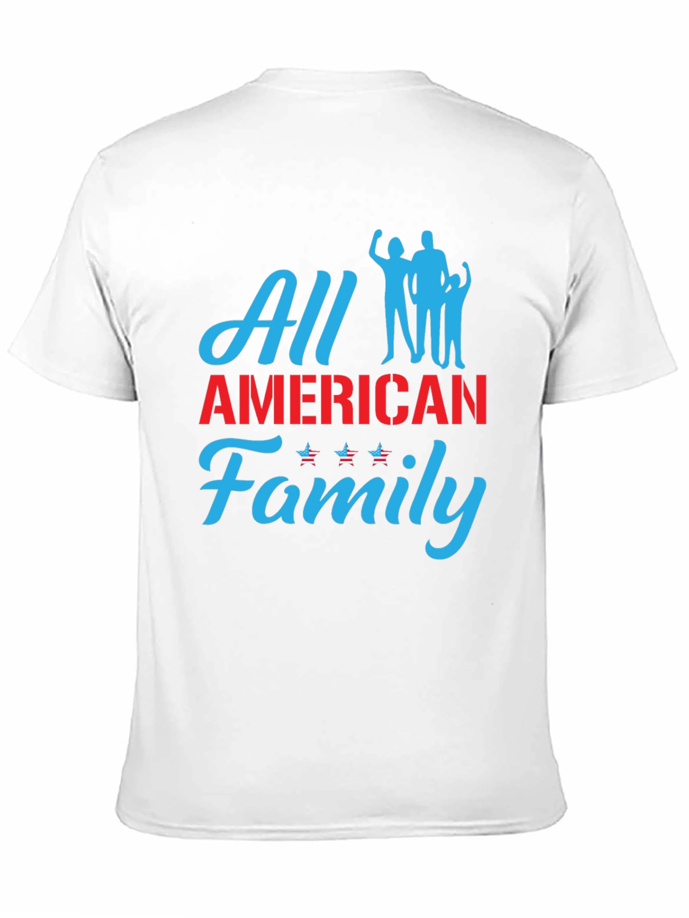 All American Family Graphic Tee - Patriotic Pride