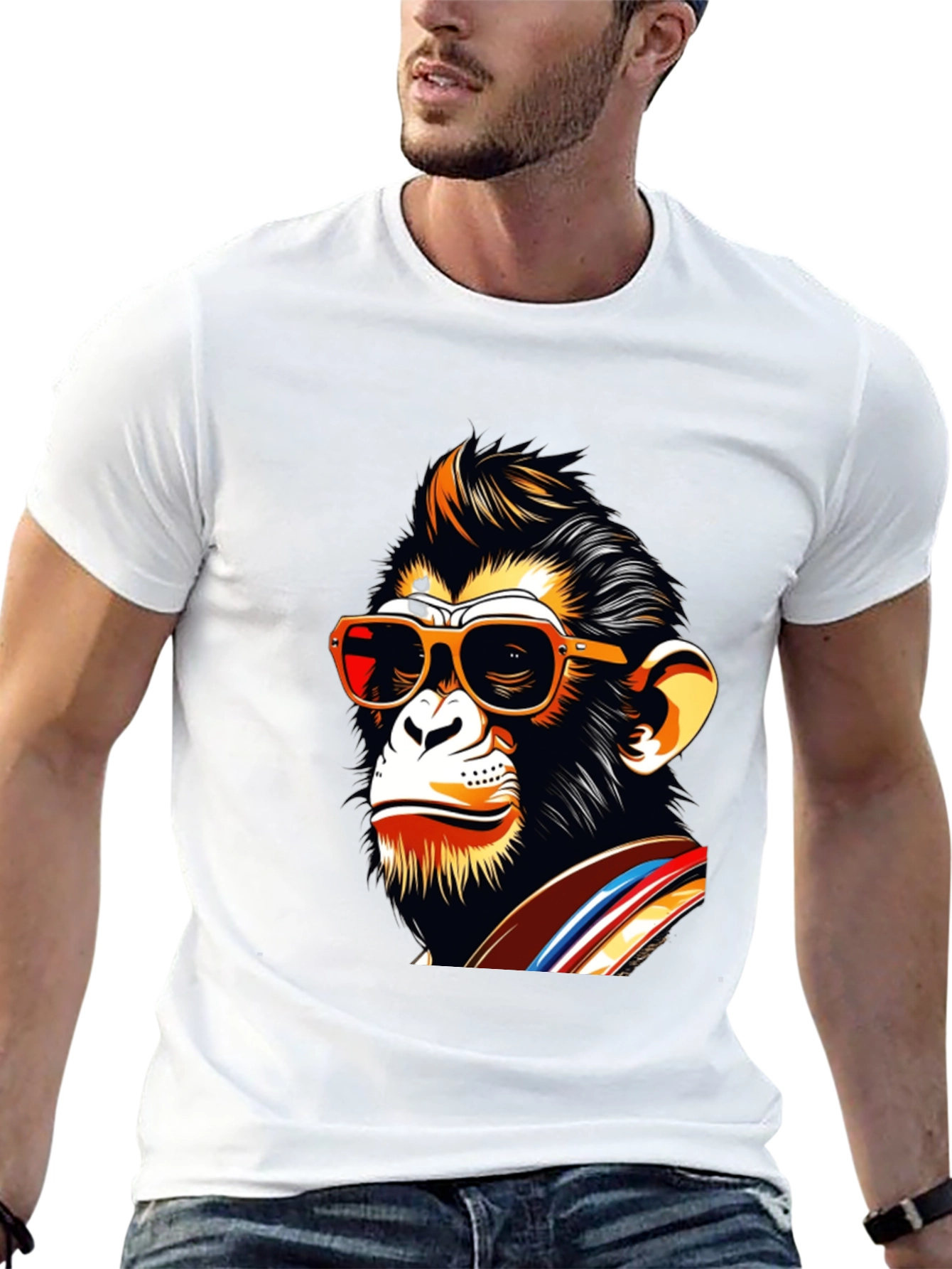 Cool Monkey Graphic Tee