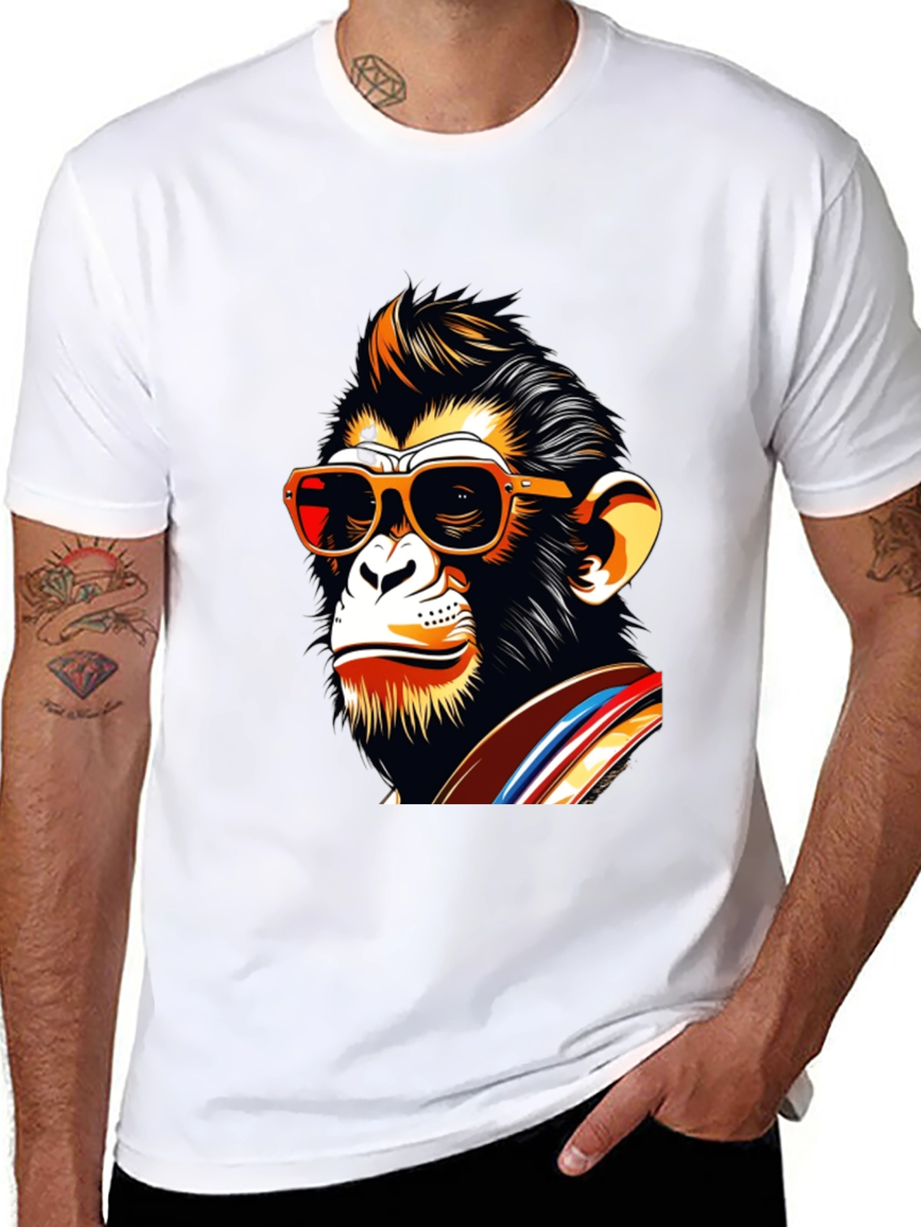 Cool Monkey Graphic Tee