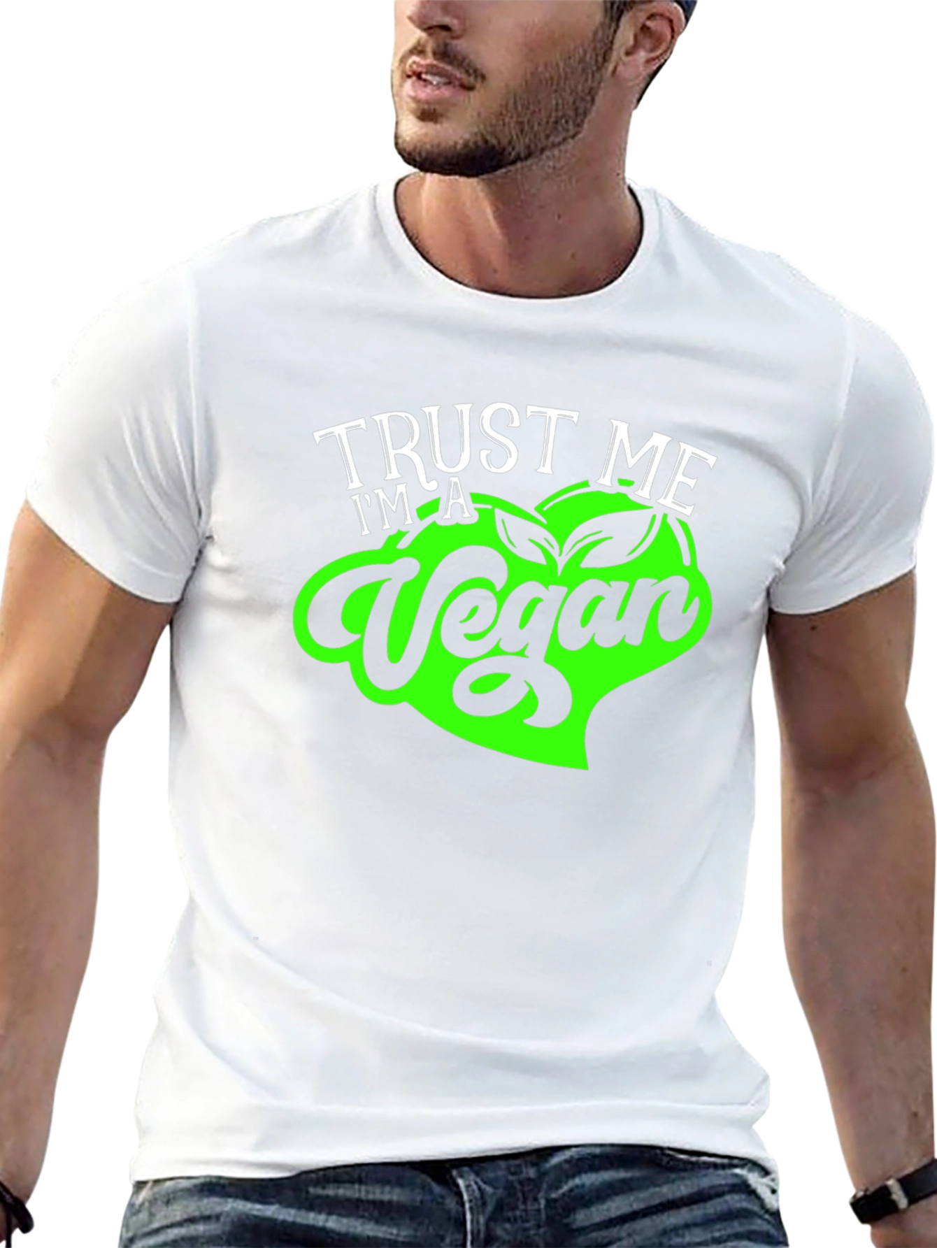 Trust Me Im a Vegan T-Shirt - Soft Cotton