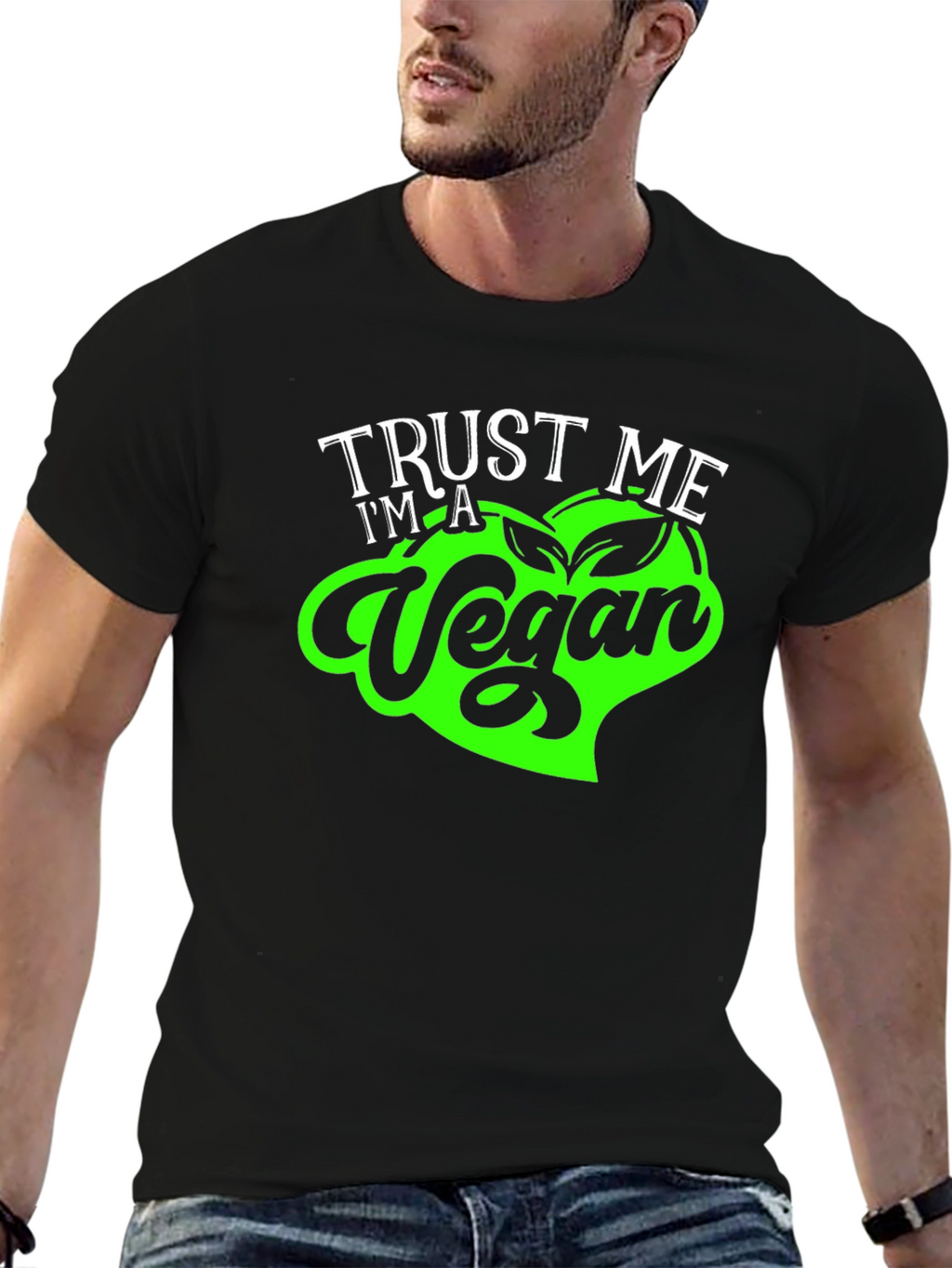 Trust Me Im a Vegan T-Shirt - Soft Cotton