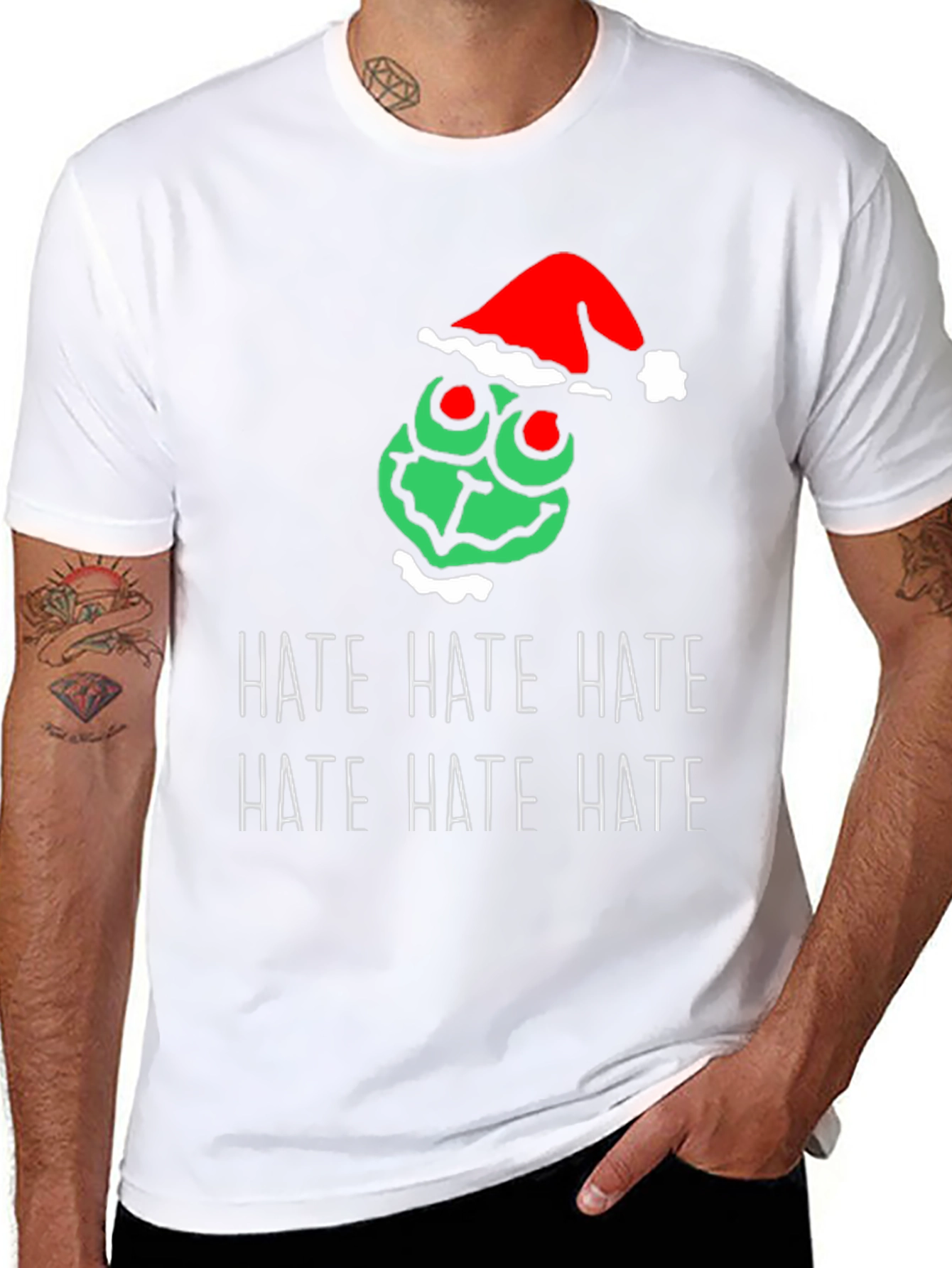 Grinch Hate Christmas T-Shirt