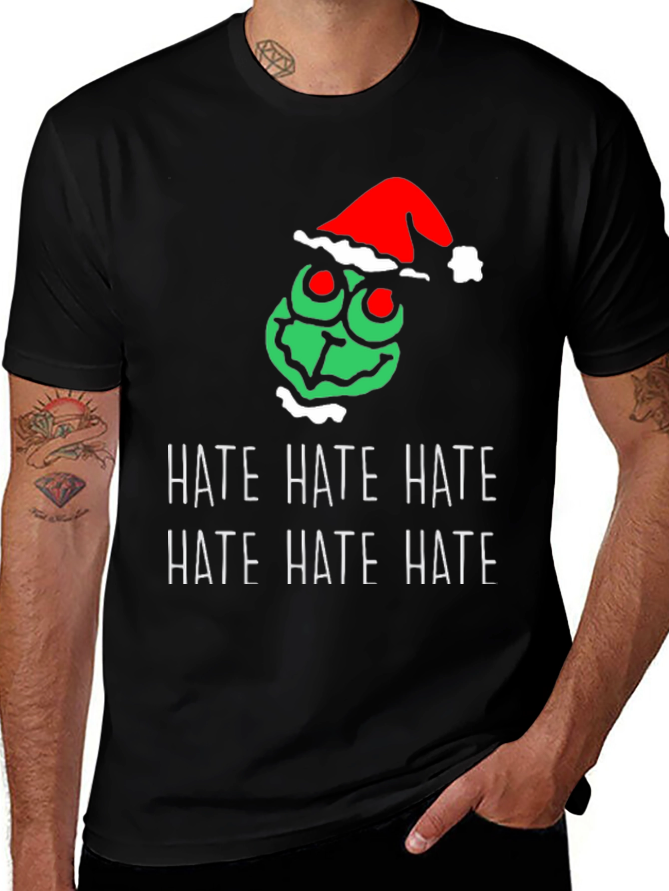 Grinch Hate Christmas T-Shirt