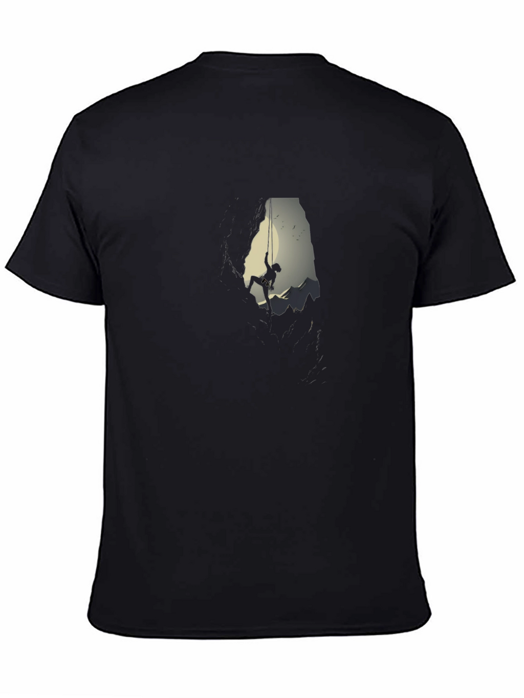 Climbing Silhouette Graphic T-Shirt