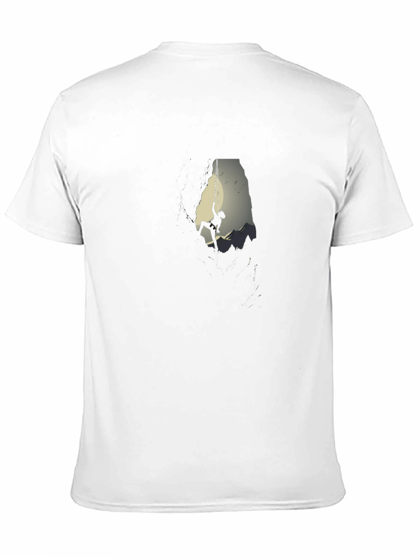 Climbing Silhouette Graphic T-Shirt