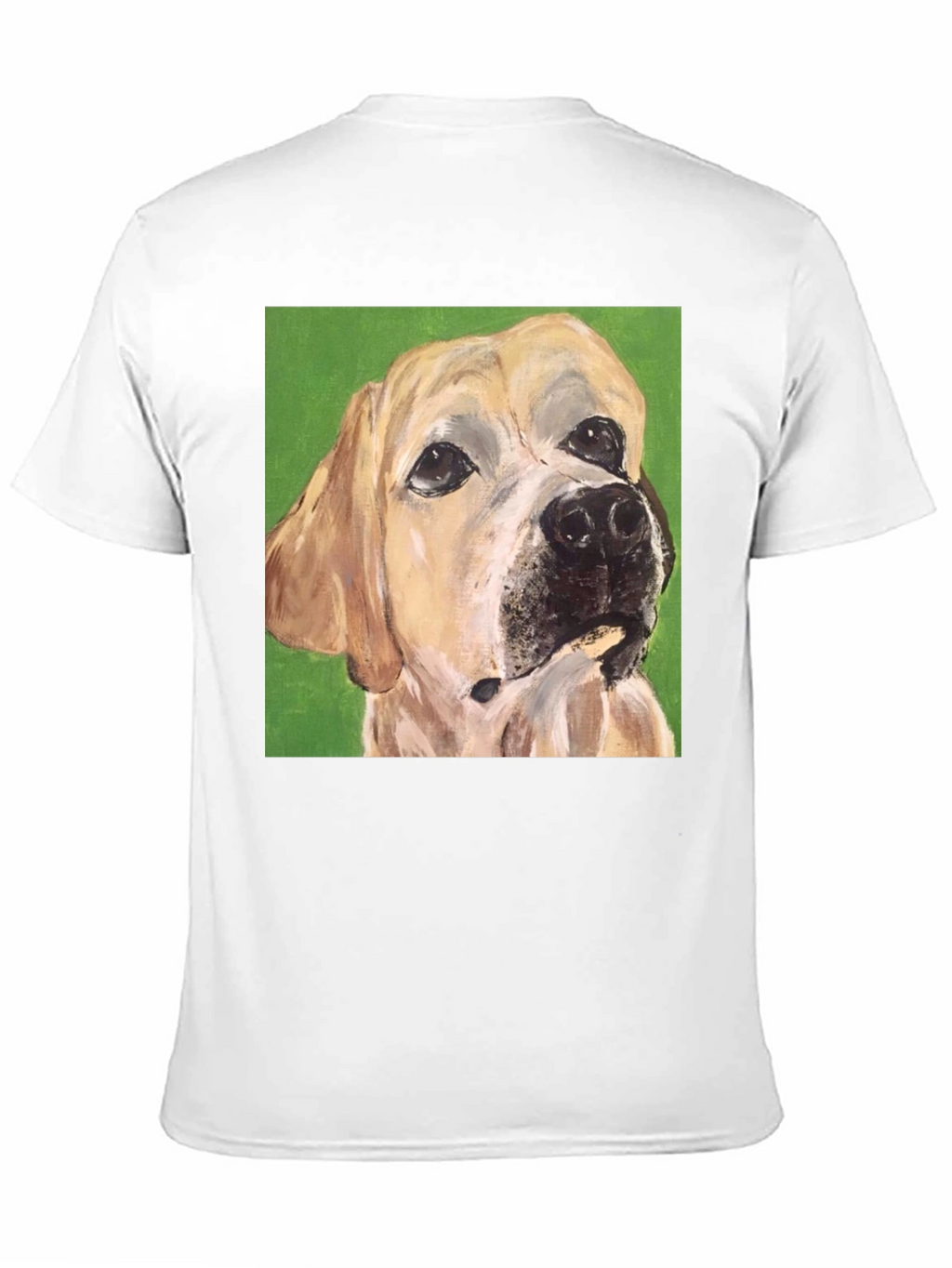 Dog Portrait Tee - Artistic Pet Lovers T-Shirt