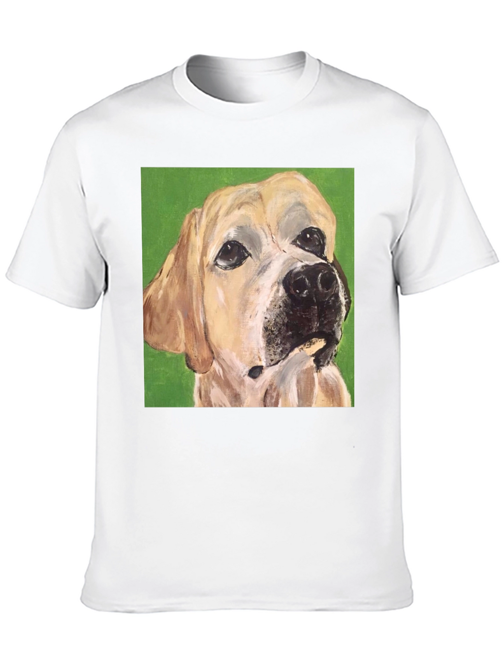 Dog Portrait Tee - Artistic Pet Lovers T-Shirt