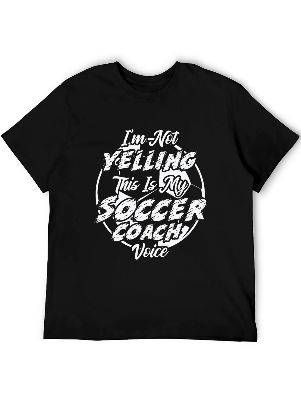 Soccer Coach Voice T-Shirt - Funny Sports Tee