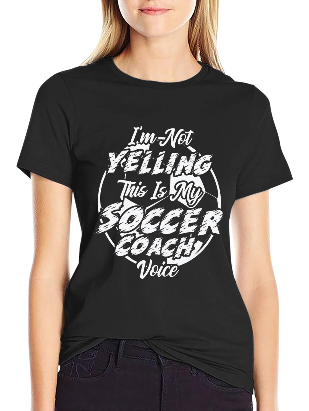 Soccer Coach Voice T-Shirt - Funny Sports Tee
