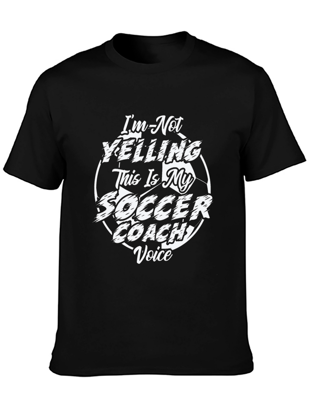 Soccer Coach Voice T-Shirt - Funny Sports Tee