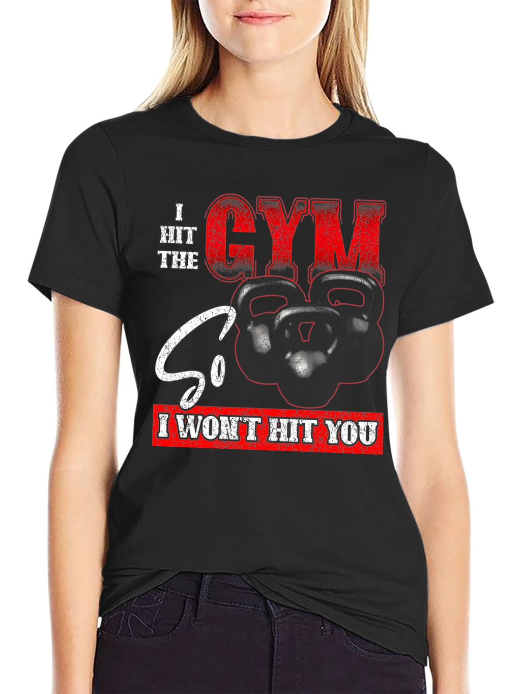 Gym Motivation Graphic T-Shirt
