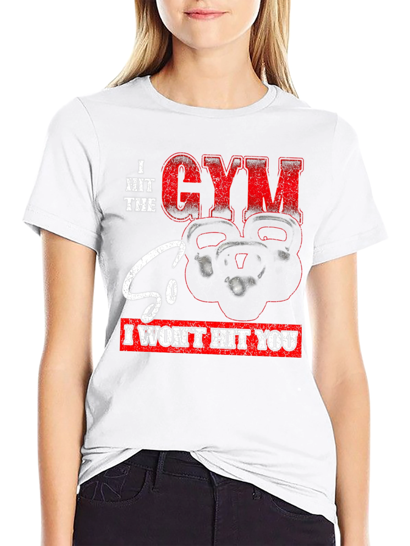 Gym Motivation Graphic T-Shirt
