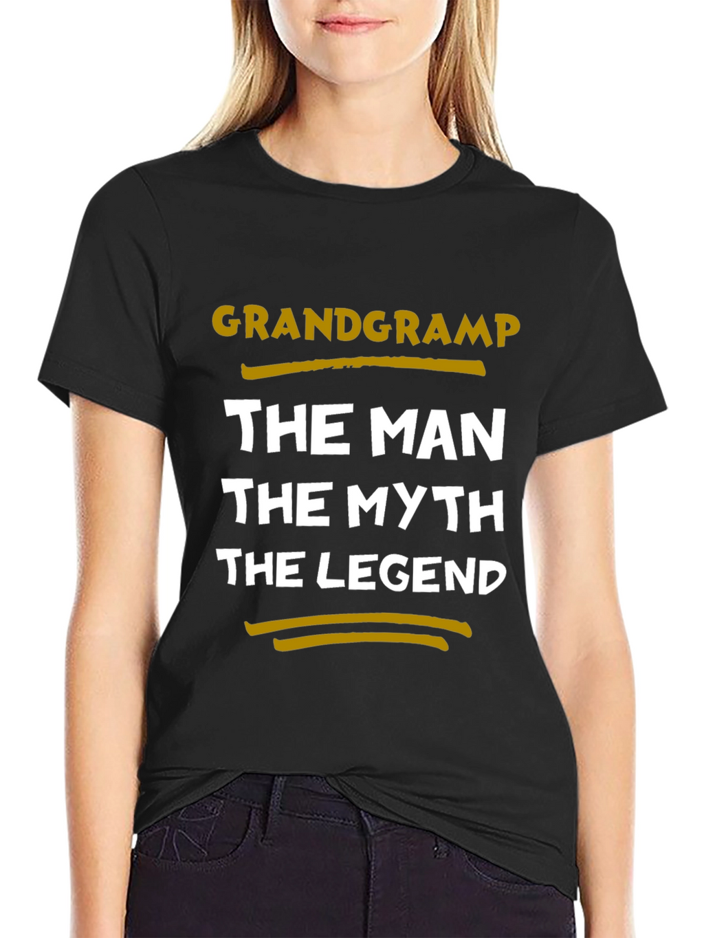 Grandgramp T-Shirt: The Man The Myth The Legend