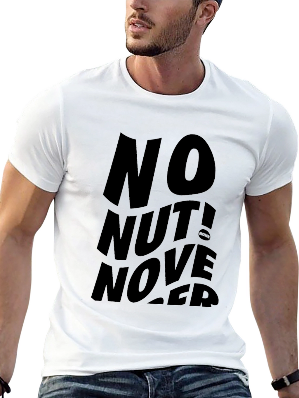 No Nut November Black T-Shirt