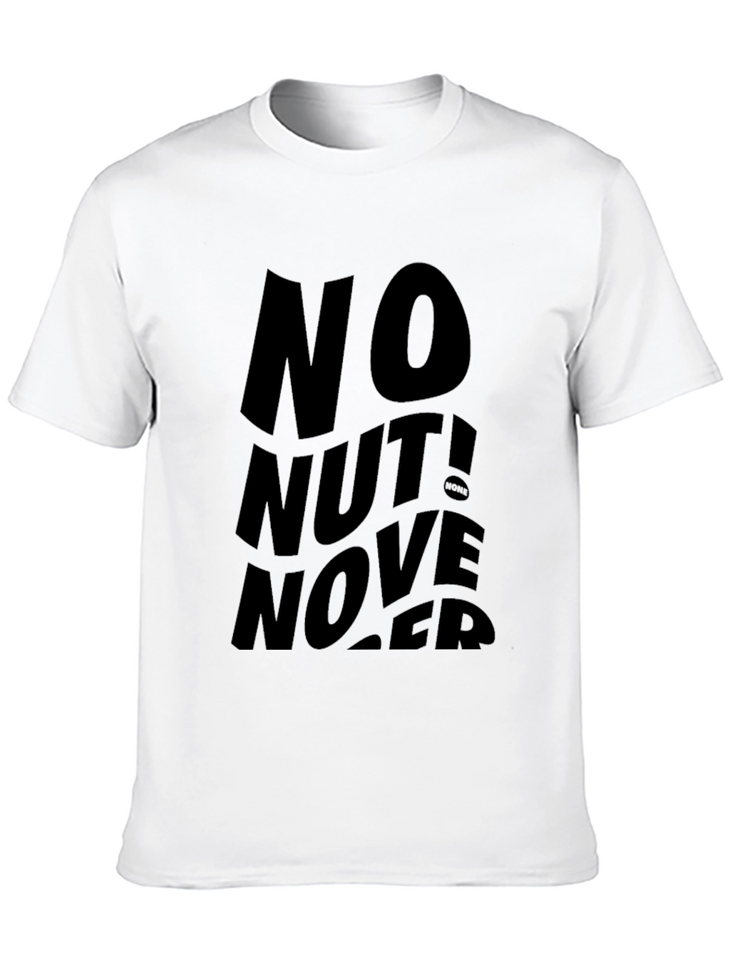 No Nut November Black T-Shirt
