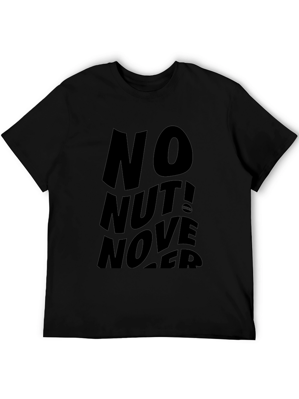 No Nut November Black T-Shirt