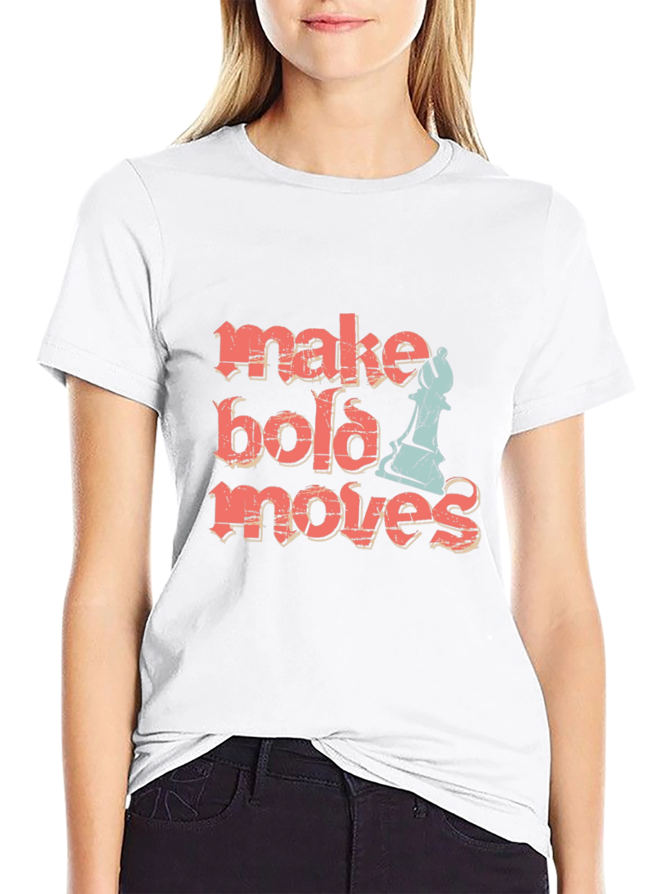 Make Bold Moves Chess T-Shirt