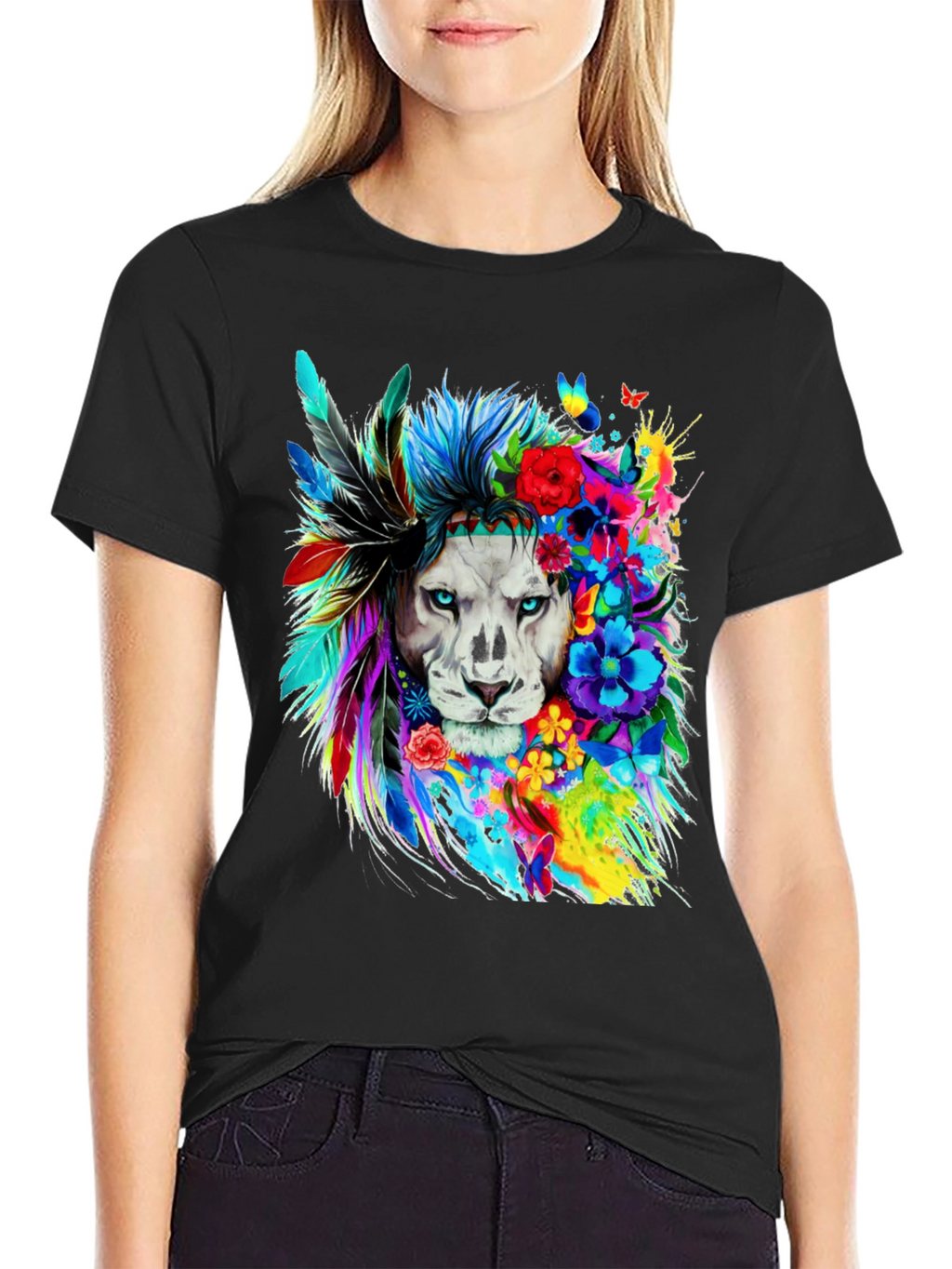 Lion King T-Shirt - Bohemian Style Design