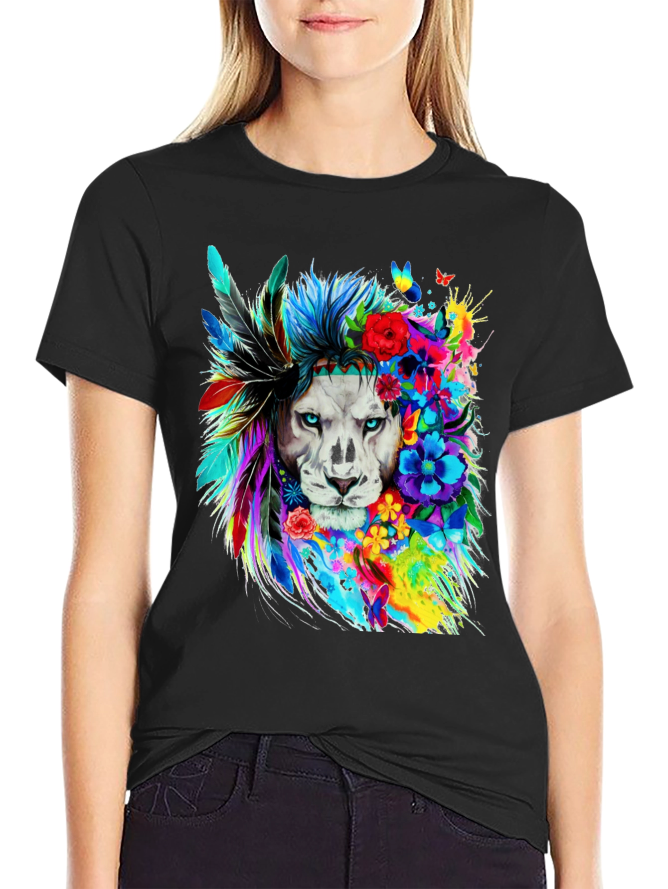 Lion King T-Shirt - Bohemian Style Design