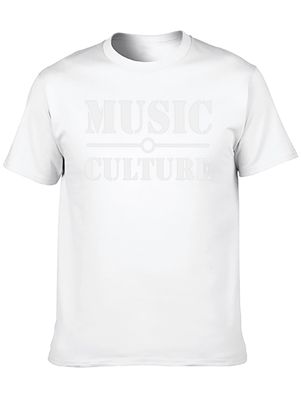 Music Culture Black T-Shirt
