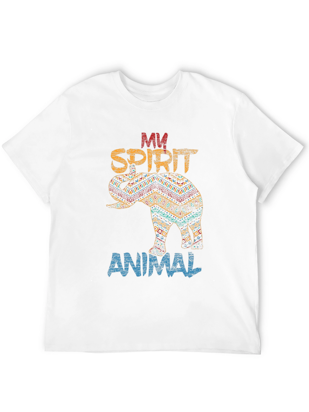 Ethnic Elephant T-Shirt - My Spirit Animal Tee
