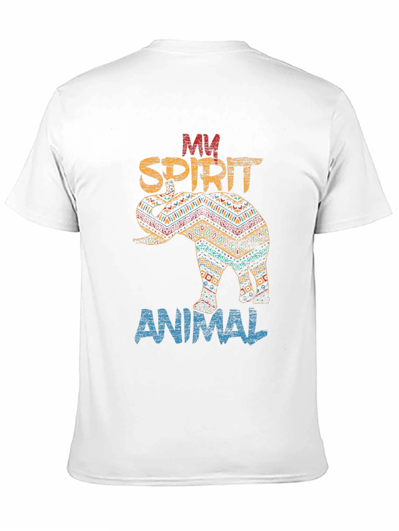 Ethnic Elephant T-Shirt - My Spirit Animal Tee