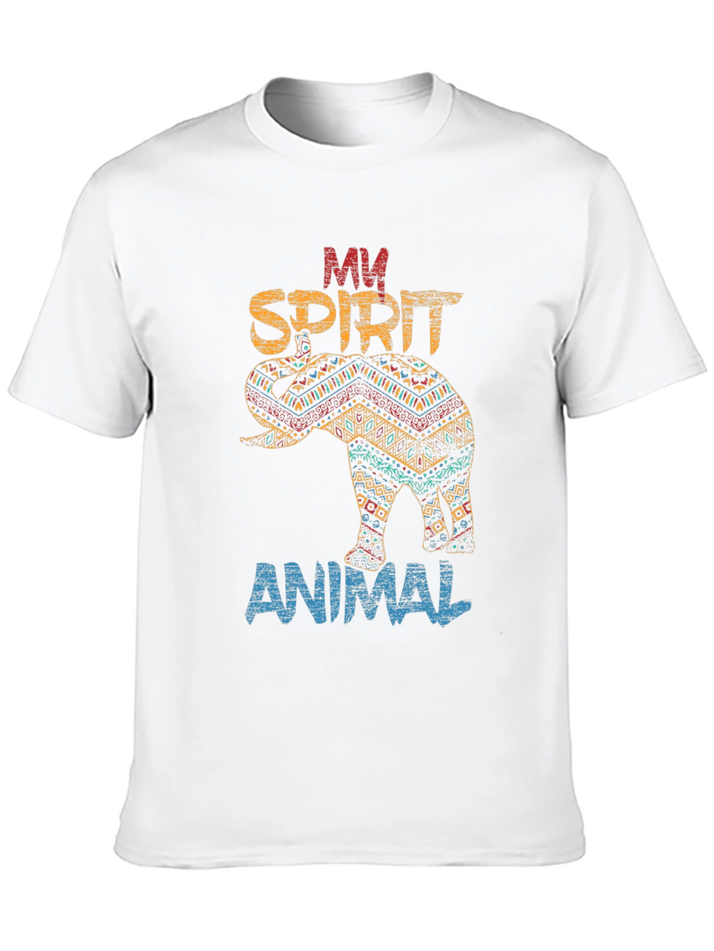 Ethnic Elephant T-Shirt - My Spirit Animal Tee
