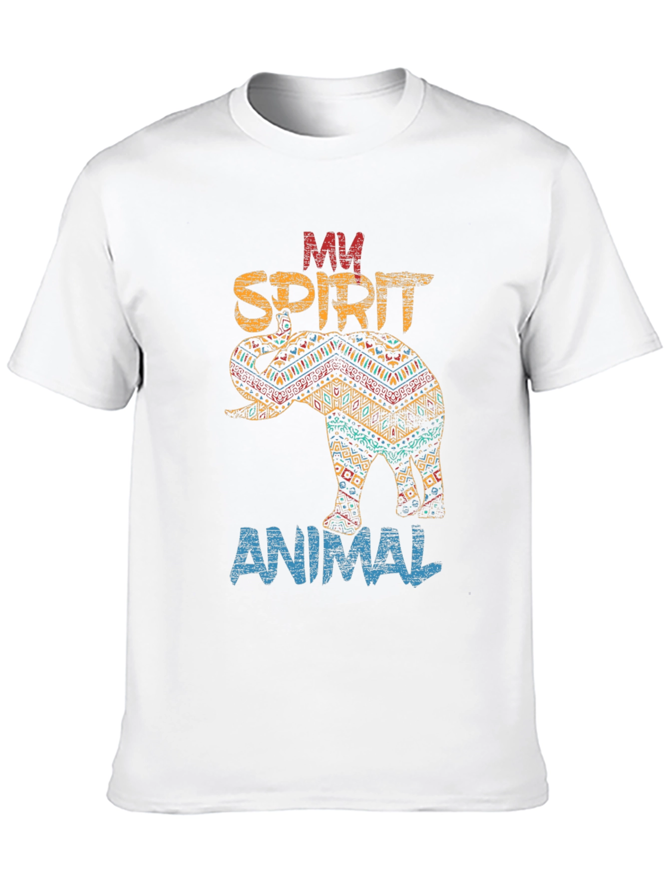 Ethnic Elephant T-Shirt - My Spirit Animal Tee