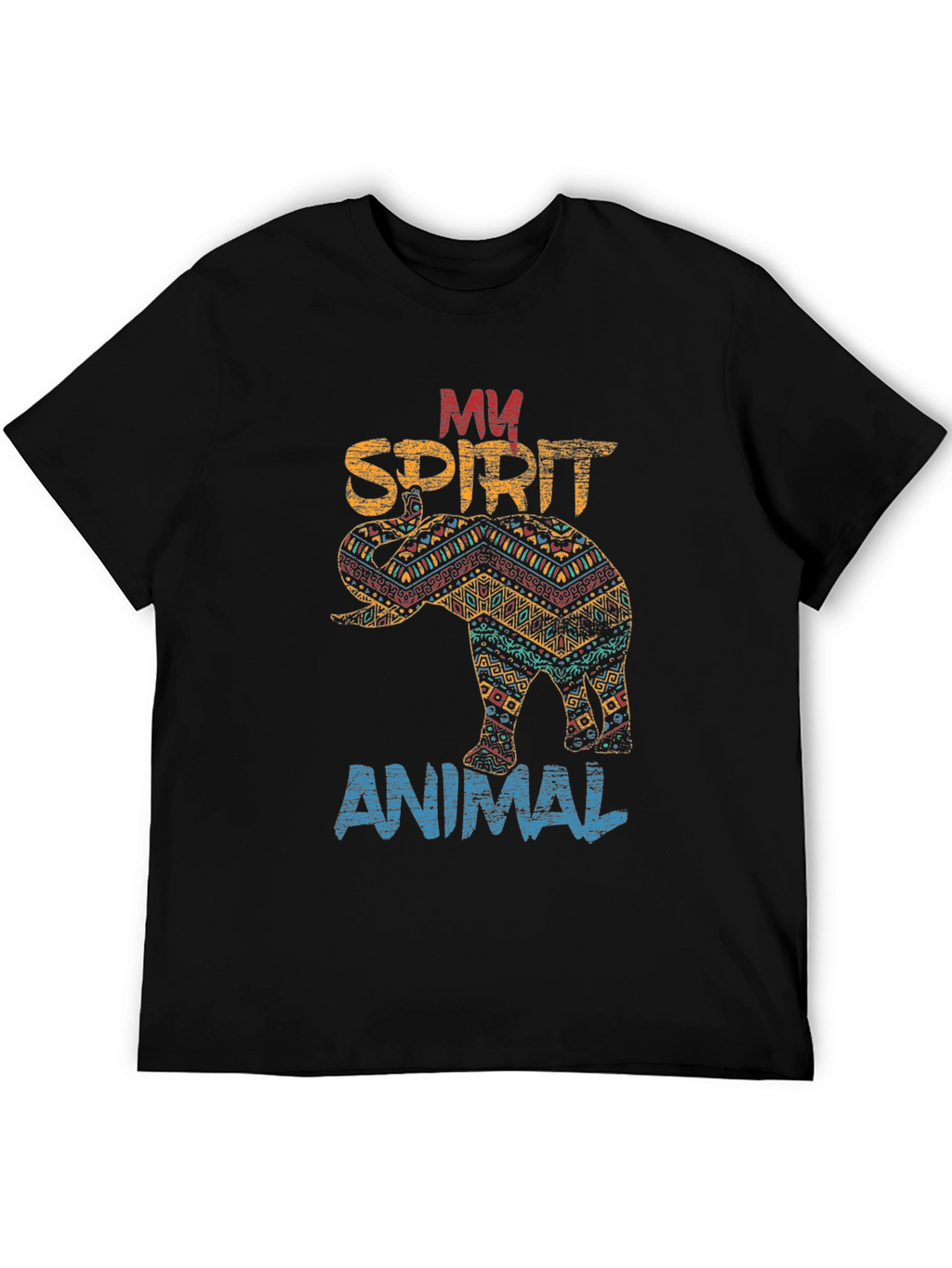 Ethnic Elephant T-Shirt - My Spirit Animal Tee