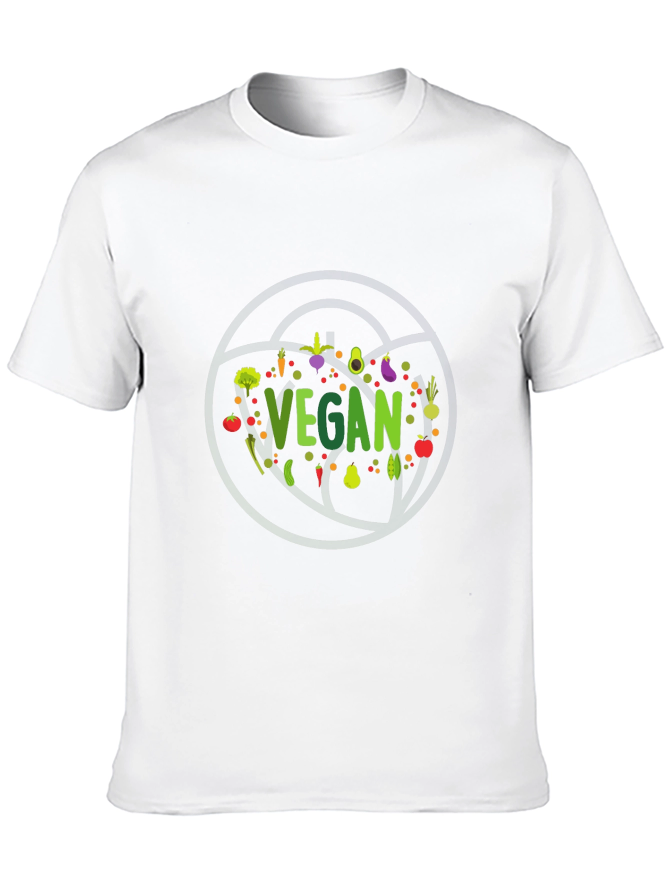 Vegan Graphic Print Black T-Shirt
