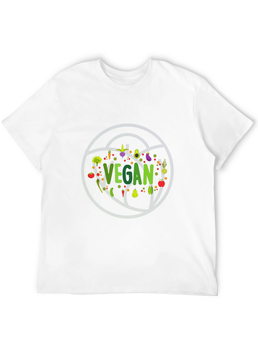 Vegan Graphic Print Black T-Shirt