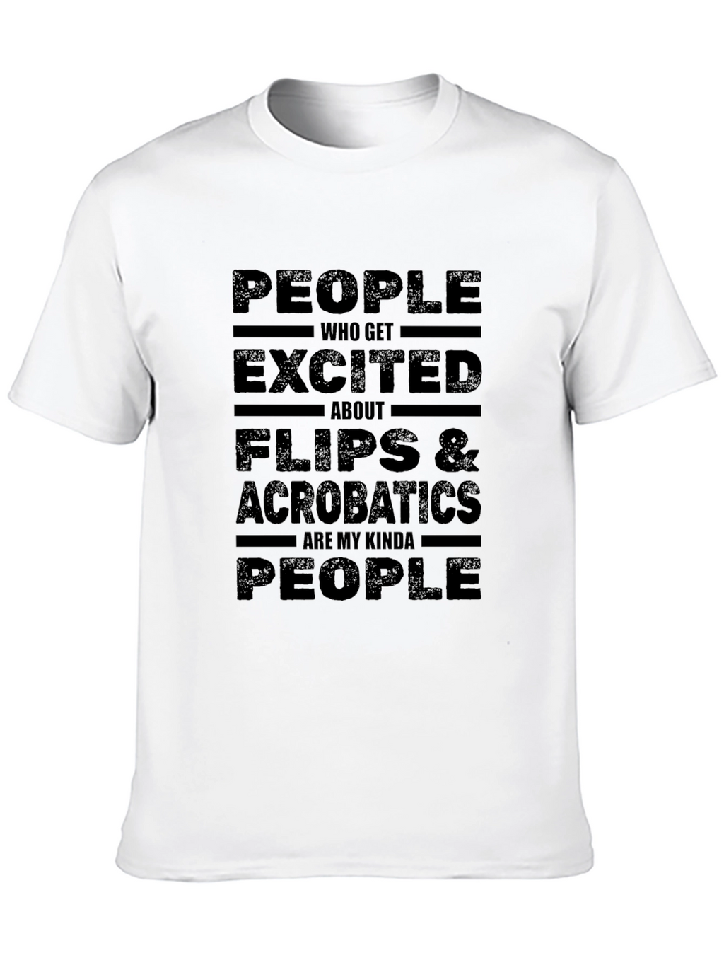 Flips & Acrobatics Enthusiast Graphic Tee