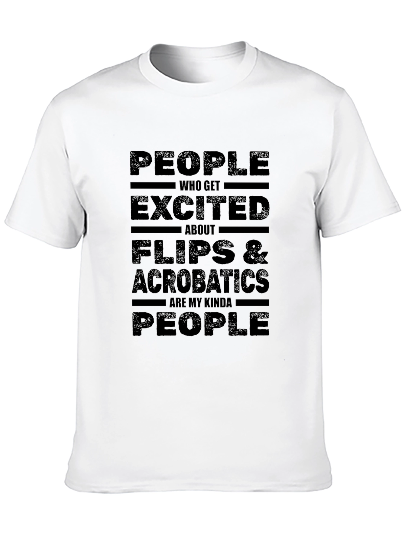 Flips & Acrobatics Enthusiast Graphic Tee